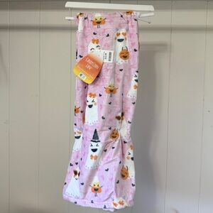 Pink Halloween Throw Blanket